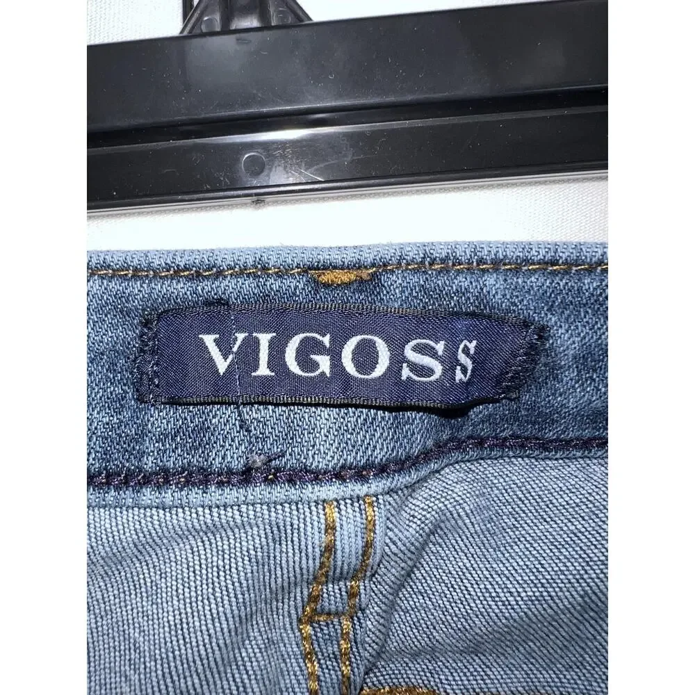Vigoss Jeans Mens 31x29 Blue Jagger Skinny Classic Fit Stretch Denim Casual